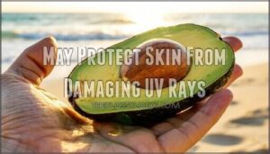may protect skin from damaging uv rays