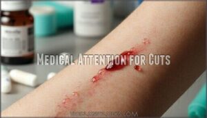 medical attention for cuts