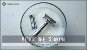 method one - soaking method one - soaking