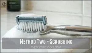 method two - scrubbing