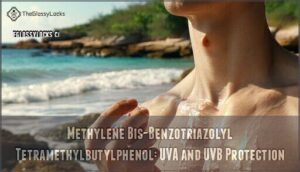 methylene bis-benzotriazolyl tetramethylbutylphenol: uva and uvb protection