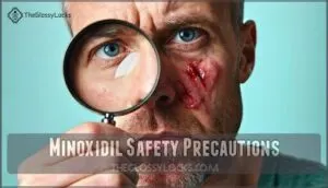 minoxidil safety precautions