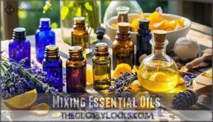 mixing essential oils