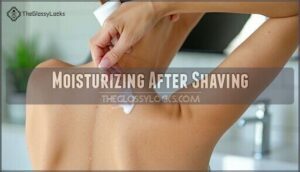 moisturizing after shaving