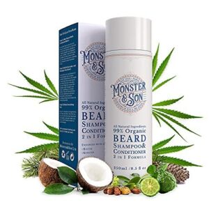 Monster&Son Organic Beard Shampoo & B088RHMY1W