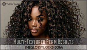 multi-textured perm results