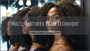 multi-textured perm technique