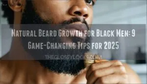 natural beard growth for black men