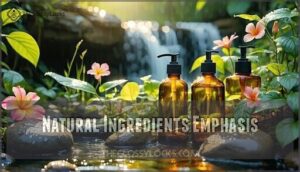 natural ingredients emphasis