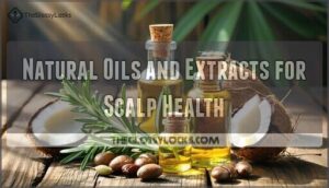 natural oils and extracts for scalp health
