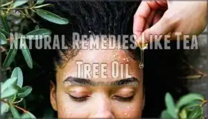 natural remedies like tea tree oil