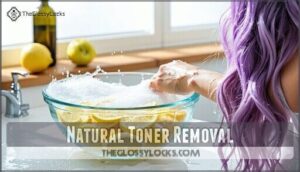 natural toner removal