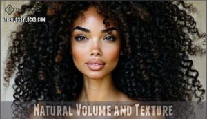 natural volume and texture
