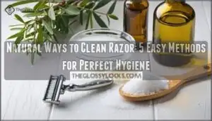 natural ways to clean razor