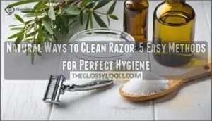 natural ways to clean razor