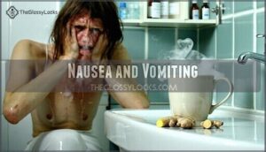nausea and vomiting