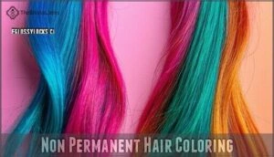 non permanent hair coloring