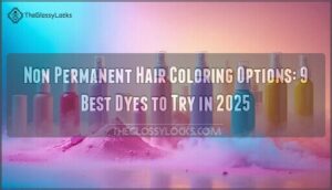 non permanent hair coloring options