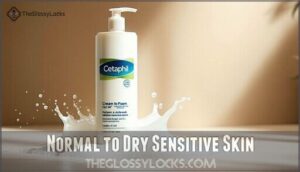 normal to dry sensitive skin