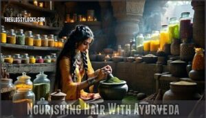 nourishing hair with ayurveda