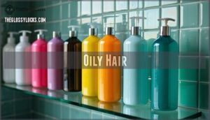 oily hair