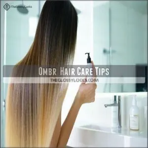 ombré hair care tips