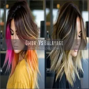 ombré vs balayage