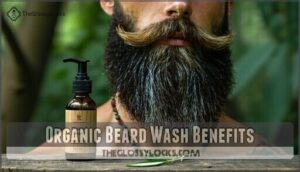 organic beard wash benefits