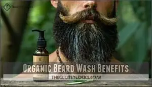 organic beard wash benefits