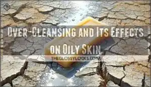 over-cleansing and its effects on oily skin