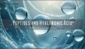 peptides and hyaluronic acid