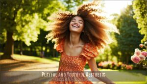 playful and youthful aesthetic