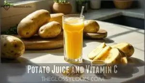 potato juice and vitamin c