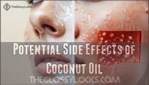 potential side effects of coconut oil