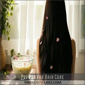 pre poo for hair care