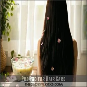 pre poo for hair care pre poo for hair care
