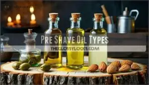 pre shave oil types