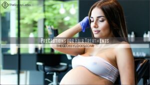precautions for hair treatments