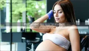 precautions for hair treatments