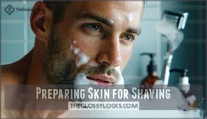 preparing skin for shaving preparing skin for shaving
