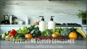 preventing closed comedones