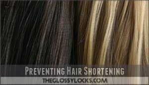 preventing hair shortening