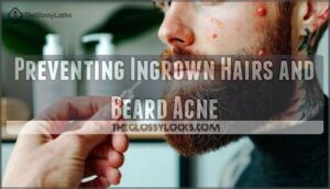preventing ingrown hairs and beard acne