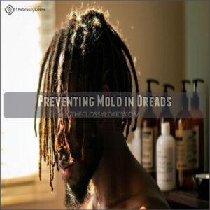 preventing mold in dreads