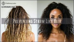 preventing straw like hair
