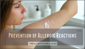 prevention of allergic reactions