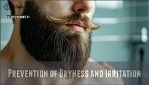prevention of dryness and irritation
