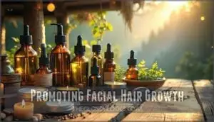 promoting facial hair growth