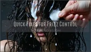 quick fixes for frizz control