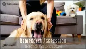 redirected aggression